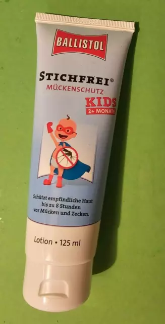 🍀  125 ml Mückenschutz Ballistol Stichfrei 🍀 Kids Creme