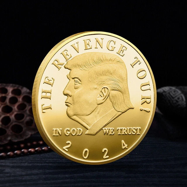 50x 2024 Donald Trump Coin US President Challenge THE REVENNGE TOUR Great EAGLE 2