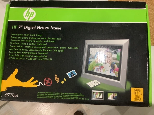 Marco de imagen digital HP df770al 7 pulgadas