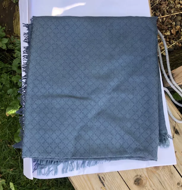 Gucci blue sales silk scarf