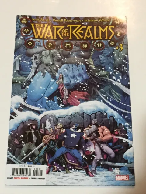 WAR OF THE REALMS #3 Comic Book Marvel   July 2019 VF/NM