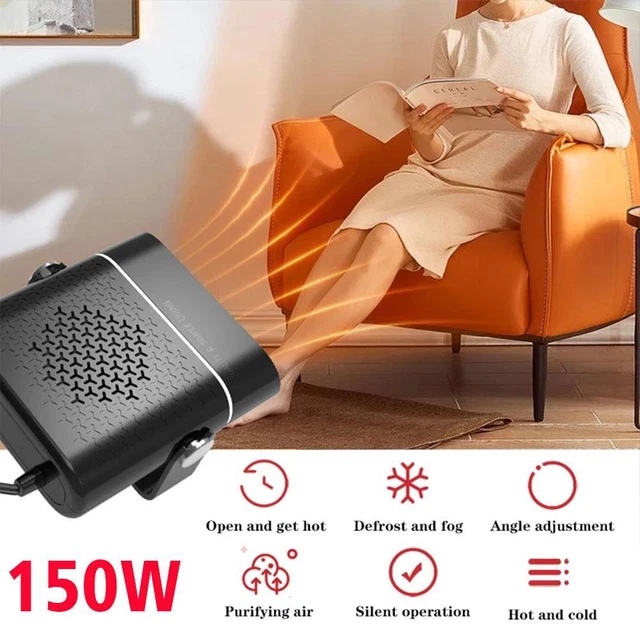 Car Auto Demister Portable Heater Cooler Fan Plugin N Dryer 12V/24v ew]