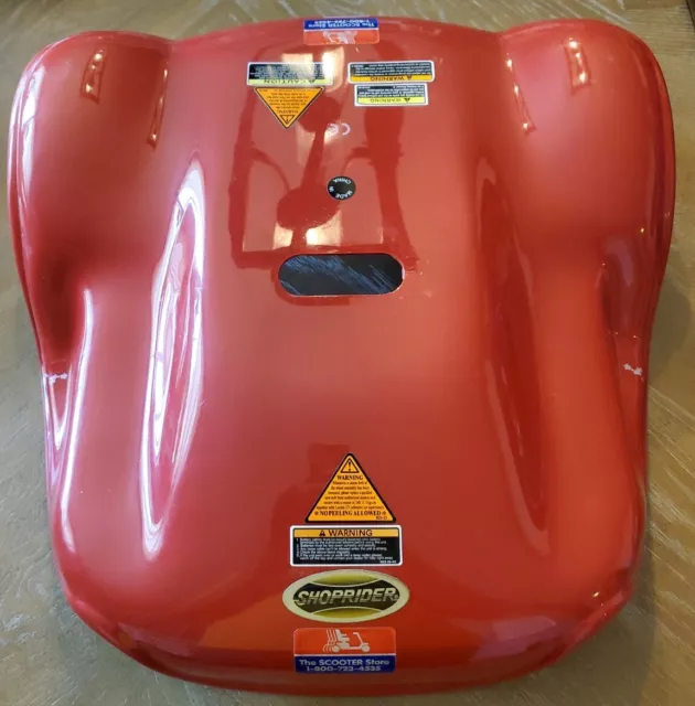 Sudario rojo Shoprider Streamer Sport 888WA