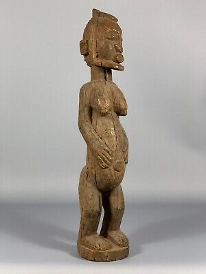 190718 - Old & Tribal used African Dogon Figure - Mali.