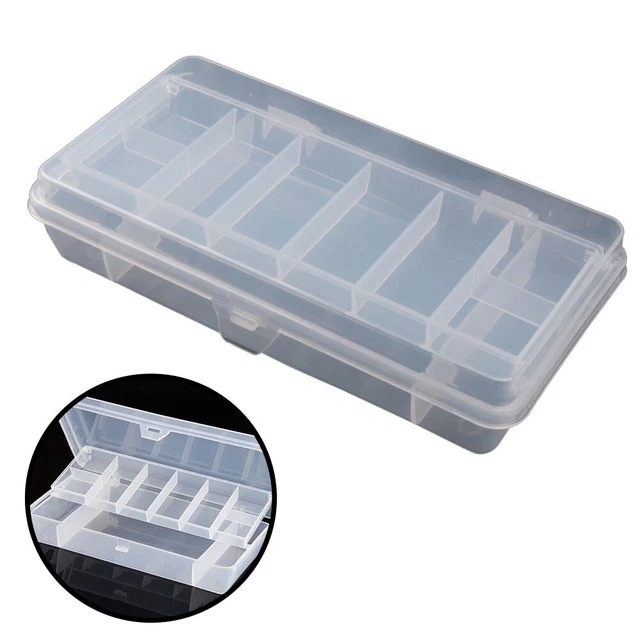 Caja de almacenamiento de alta calidad 2 bandeja caja de cebo de dos caras cebo para colocar