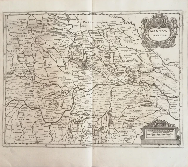Lombardia. MANTUA DUCATUS. M. Merian / M. Zeiler