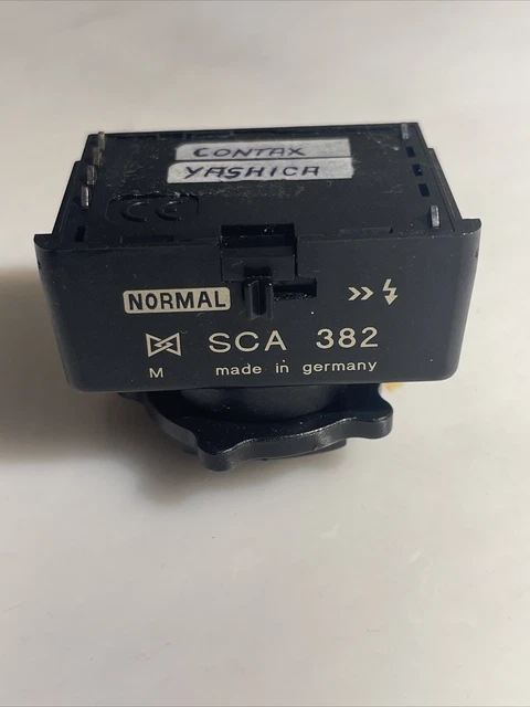 Metz SCA 382 TTL Module - CONTAX & YASHICA 35MM SPEEDLIGHT EXPOSURE CONTROL