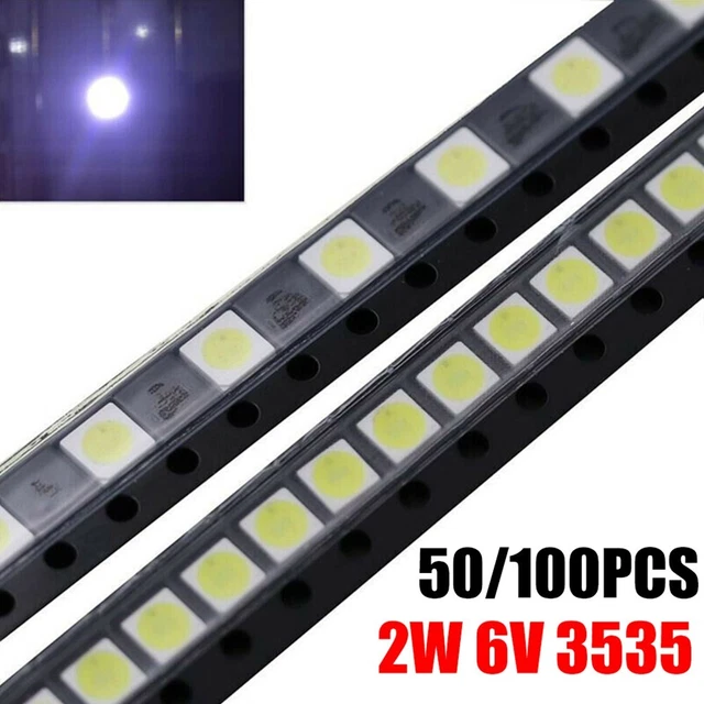 Leiterplatten LED-Chips LCD Bead Chip Cool White LED SMD Diode PCB Teile