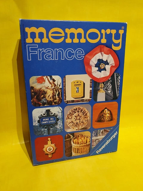 ⭐️1979 Memory France⭐️ Gesellschaftsspiel - Ravensburger - Vintage - Rarität