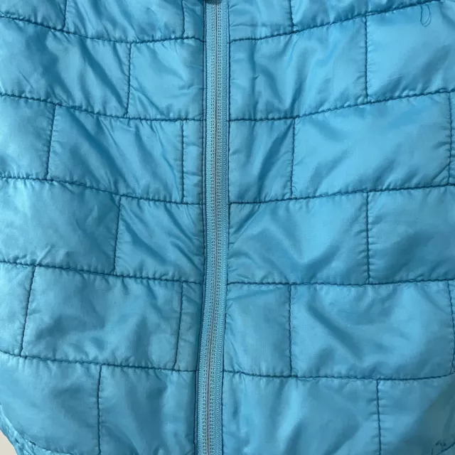 Patagonia Ultra Blue Nano Puff Primaloft Light Zip Puffer Vest m Women’s 2