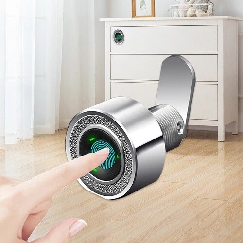 Fingerprints Rechargeable Keyless Electronic Lock Cabinet Lock Smart Fingerprin