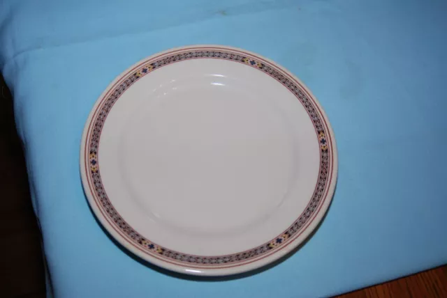 Pennsylvania Railroad PRR Scammell's Lamberton 10" Plate Purple Laurel Pattern