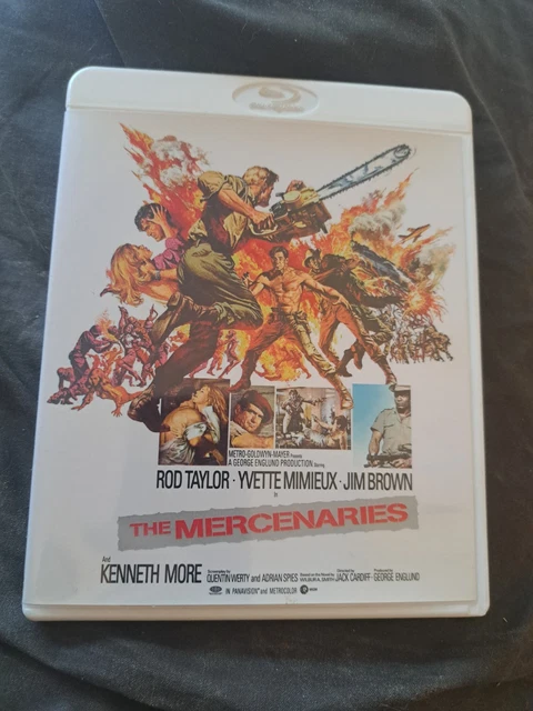 Último Tren A Katanga BD 1968 The Mercenaries – Blu-Ray Import – Film D'Action