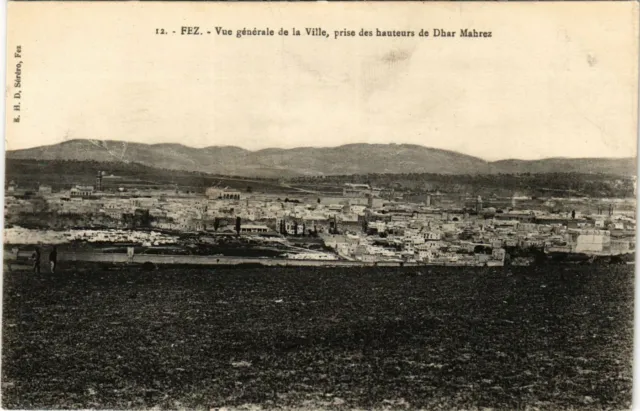 CPA AK FEZ - General view of the city MOROCCO (796399)