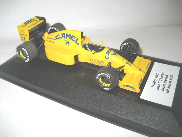Kit Tameo Lotus 102 Lamborghini – Warwick N°11 GP Brésil 1990 – 1/43