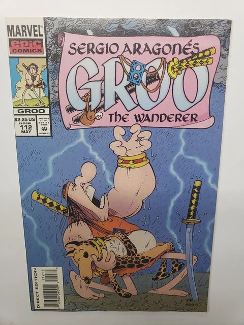 Sergio Aragones Groo the Wanderer #112 Marvel/Epic 1994 1st Print VF/NM