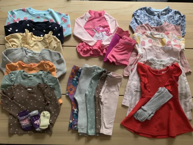 Girls 9-12 months massive spring summer bundle