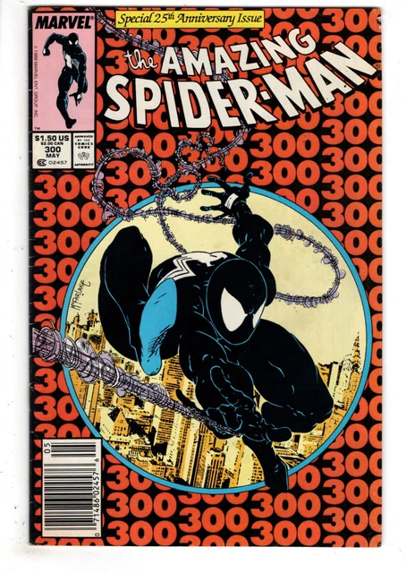 Amazing Spider-Man #300 (1988) - Grade 5.5 - 1St Full Venom App - Newsstand!