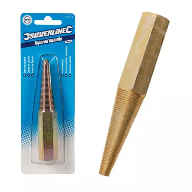 Silverline 245072 Tapered Spindle, 12.7 mm (1/2") U68