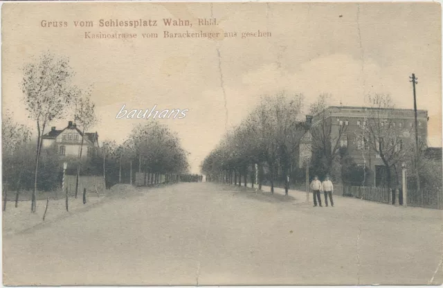 AK Gruss vom Schiessplatz Wahn (n897)