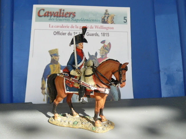 Figurine Soldat DEL PRADO N°80 - Cavalier Homme De Troupe Du 4ème Régiment De Cavalerie De Napoléon