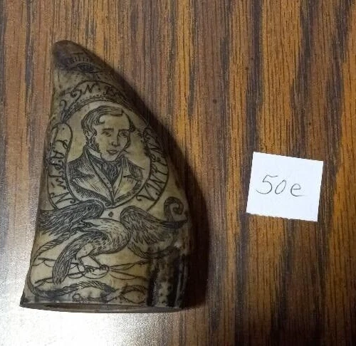 Scrimshaw New Art Collectible Home Office