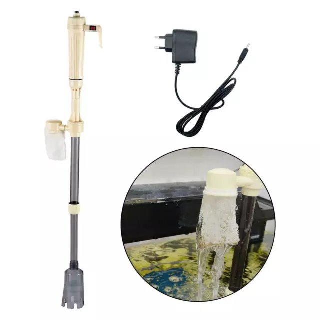 Kit d'aspirateur de sable pour aquarium électrique nettoyeur de gravier pour 3