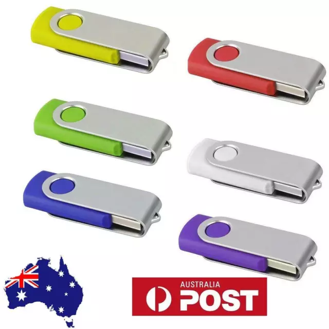 AUS wholesale/lot/bulk 5/10/20/100 pack usb flash drive memory stick thumb pen