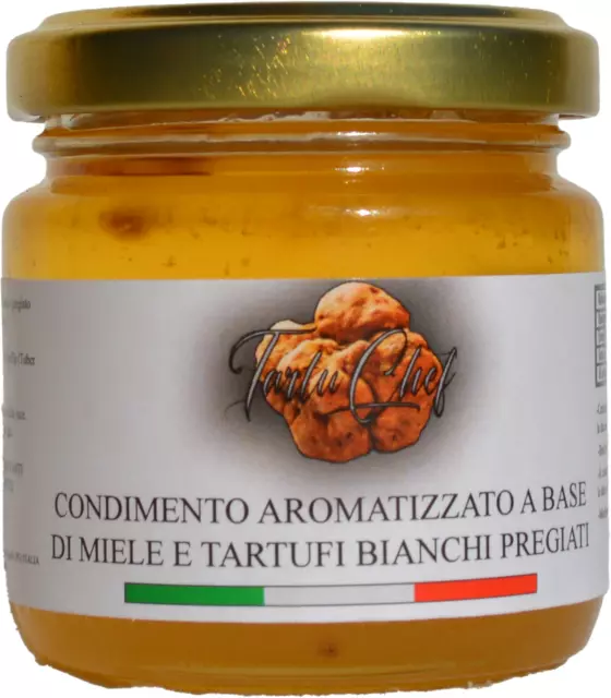 MIELE d'ACACIA AL TARTUFO BIANCO PREGIATO  condimento aromatizzato MAGNATUM