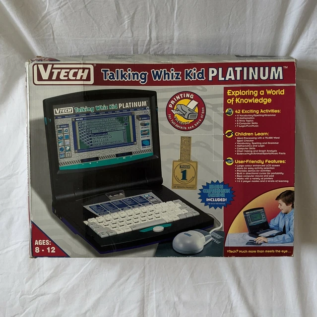 VTECH TALKING WHIZ Kid Platinum New Sealed 100.00 PicClick UK