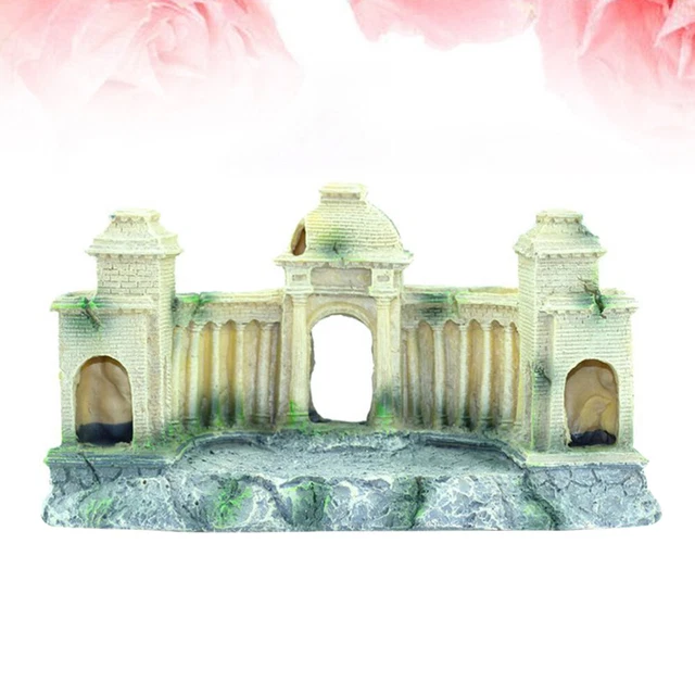 Fish Tank Decoration Resin Roman Aquarium Decoration Decorations