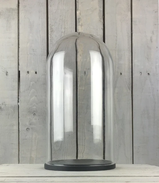 Krbnk Cloche à gâteau en verre de 28 cm pour présentoir à gâteau