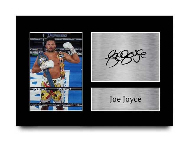 David Haye Signiertes Foto A4 Gerahmt - Boxsport Memorabilien