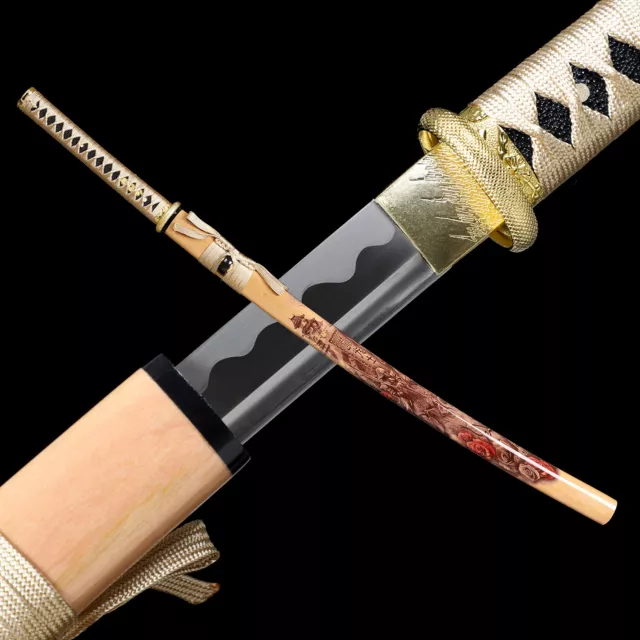 Battle Ready 1095 Steel Katana Japanese Samurai Full-tang Sharp Functional Sword