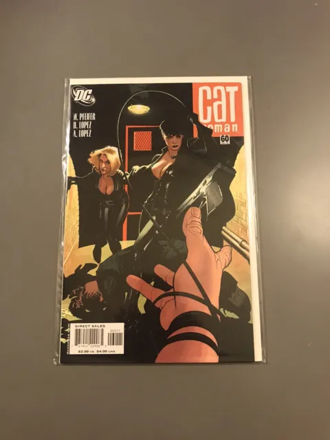 Catwoman #60 VF/NM  DC Comics 2006 Adam Hughes Cover
