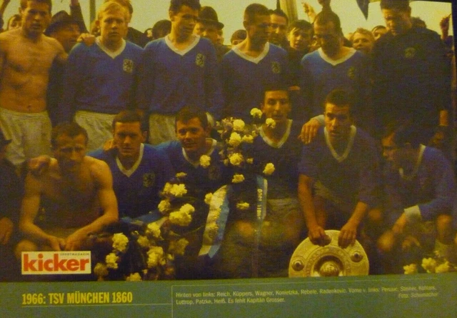 POSTER TSV 1860 München , deutscher Meister 1966 EUR 1,00 PicClick DE