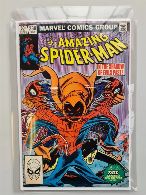 Amazing Spider-Man #238 + Tattooz Nm (9.4 Or Better) Marvel Comics 1St Hobgoblin
