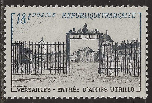 Dampierre La Grille d'entree du Chateau France