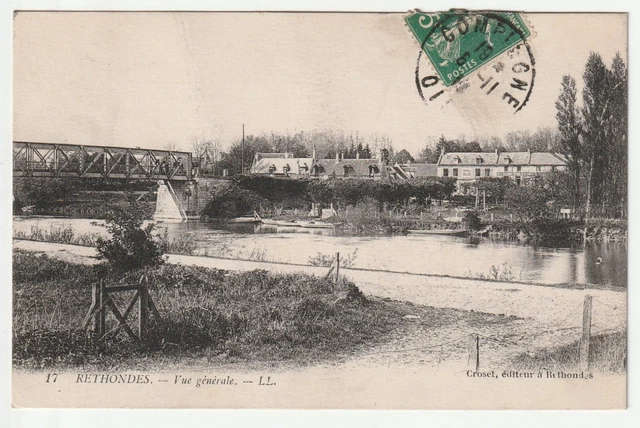 RETHONDES - Oise - CPA 60 - vue Generale