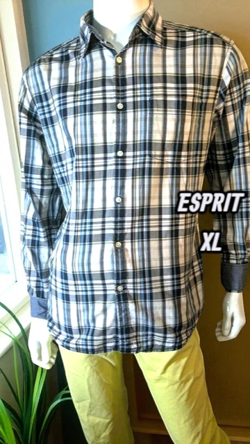 BLUE LEMON chemise manches courtes regular carreaux orange