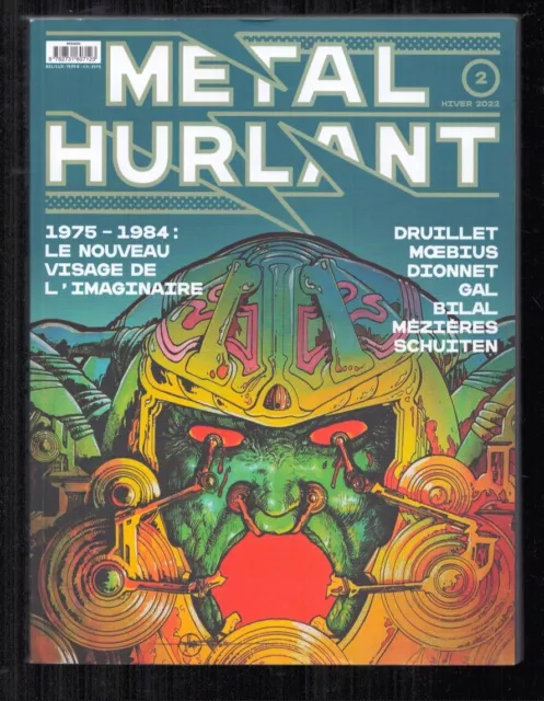 Métal Hurlant Le Nouveau Visage De L'imaginaire N°2 . 2022 . Moebius / Druillet.