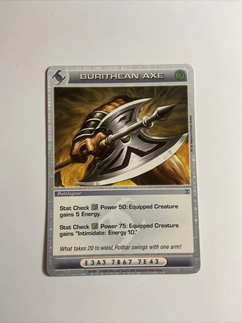 Chaotic Card Burithean Axe