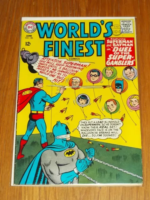 Worlds Finest #150 Vg/Fn (5.0) Dc Comics June 1965+