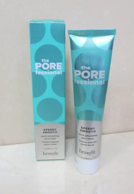 Benefit The Porefessional Speedy Smooth Quick Smoothing Pore Mask 2.5 Oz Boxed