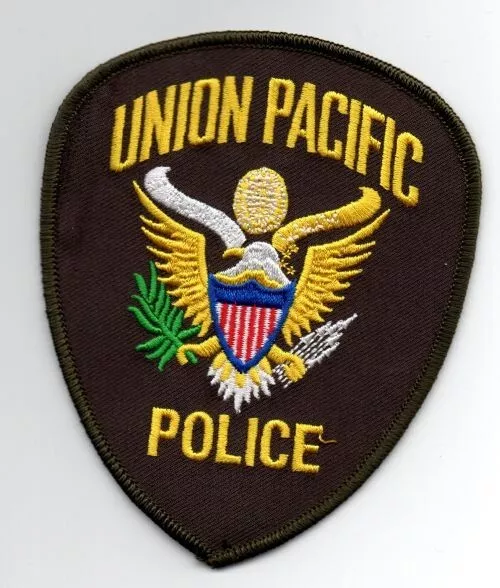 UNION PACIFIC RAILROAD Police Nice Shoulder Patch Sheriff $6.99 - PicClick
