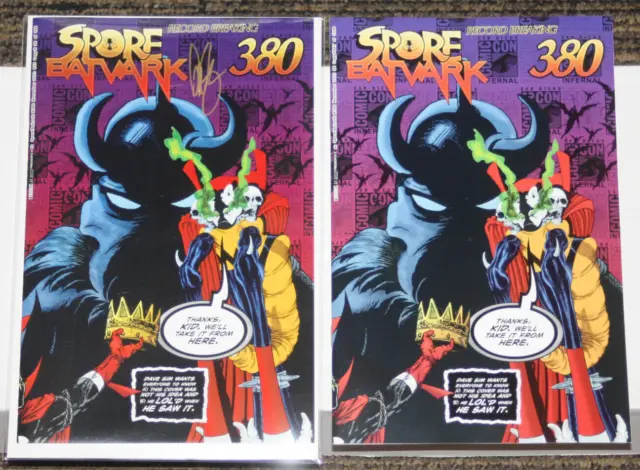 Cerebus In Hell (#80) Spore Batvark #1  Regular A /1326 & SIGNED Ed. /144 SPAWN!