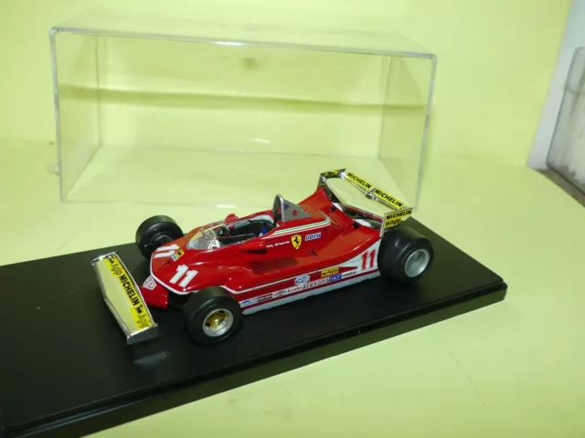 Scale Racing Cars 1/43 Scale built kit 15AUG4 Ferrari 312 T3 Monaco 79  Scheckter