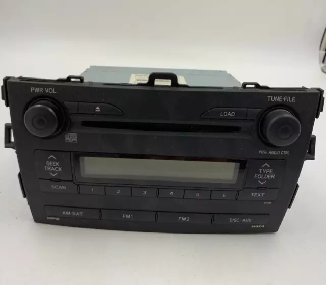 2009 Toyota Corolla AM FM CD Player Radio Receiver OEM B46001