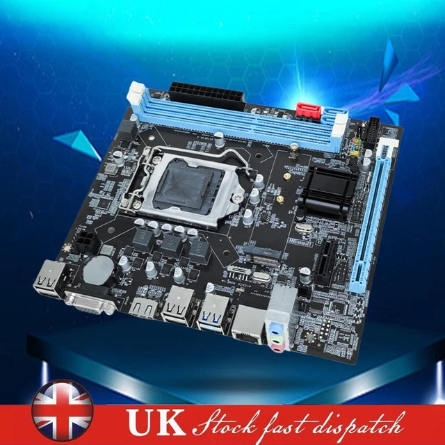 B75 MOTHERBOARD I/O PS/2 Keyboard Mouse Port 16GB Micro-ATX PC Main ...