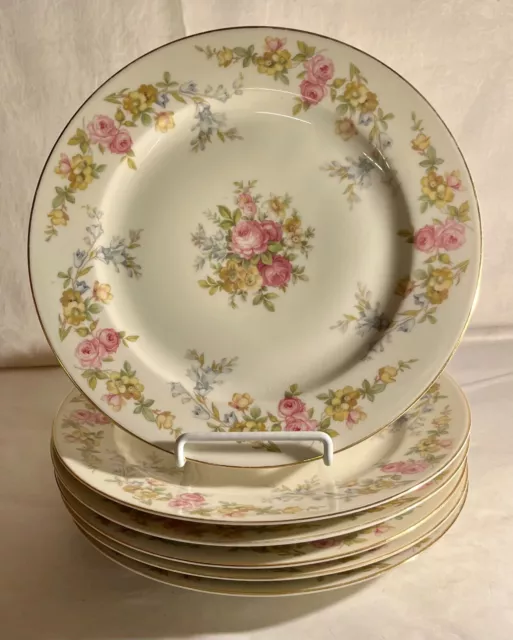 6 KPM Royal Ivory Riviera 10" Dinner Plates